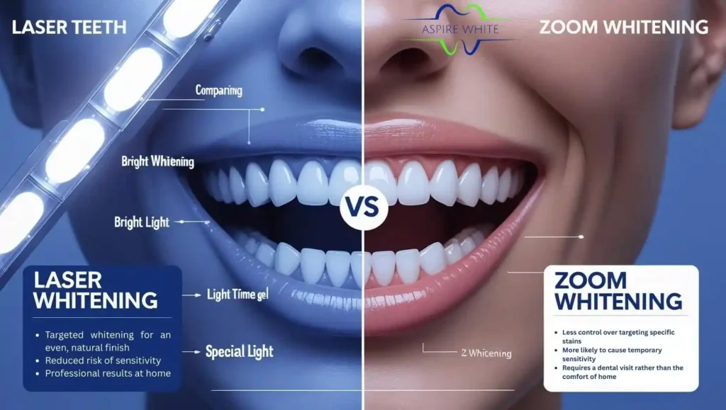 Laser Teeth Whitening vs. Zoom Whitening Ipswich